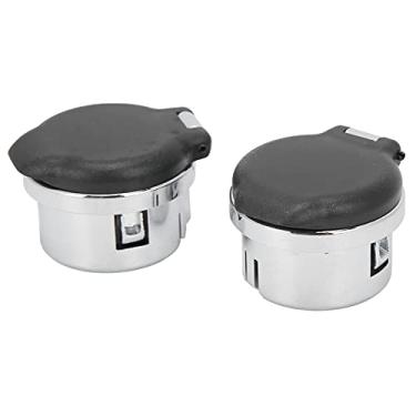 Imagem de Generic Tampa de Saída de Energia Dash 20983936 Adequada para/Adequada para/para, Tampa de Plugue de Isqueiro Durável para Avalanche/Silverado/Tahoe, Pacote Com 2