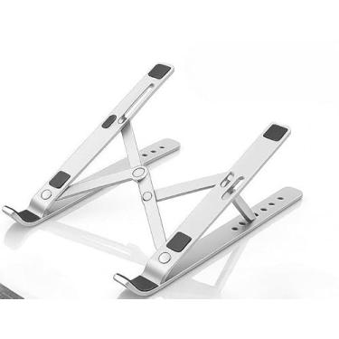 Imagem de Suporte Para Computador PortáTil, Base DobráVel AjustáVel Em AlumíNio, Fino E PortáTil(1 und Alumínio)