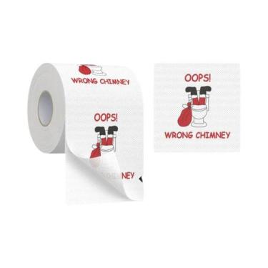 Imagem de Feliz Ano Novo 2026, Papel Higiênico De Natal, Rolo De Papel Tissue Pa