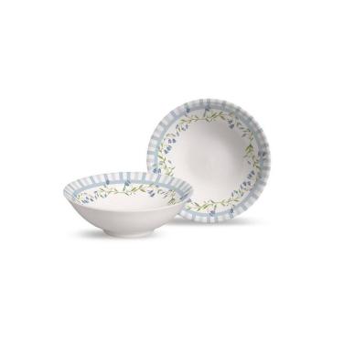 Imagem de Conjunto 6 Bowls Decorados Lírio Da Páscoa 300Ml