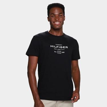 Imagem de Camiseta Tommy Hilfige Stack Graphic Masculina-Masculino