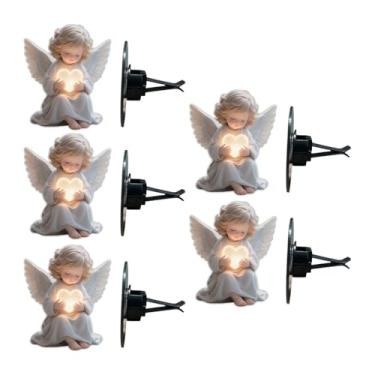 Imagem de Generic Conjunto de 5 Clipes para Saída de Ar Condicionado Automotivo com Formato de Coração para Caminhão