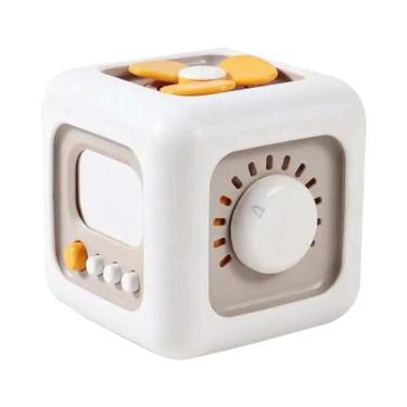 Imagem de Brinquedo Sensorial Montessori 6 Em 1, Cubo De Atividades Para Prática