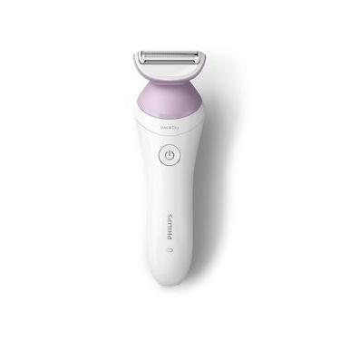 Imagem de Aparador de pelos SatinShave Série 6000 Lilás/Branco -BRL136