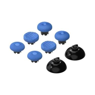 Imagem de Conjunto De Capas De Metal E Paddles Para Controles De Jogo PS4 E PS5 