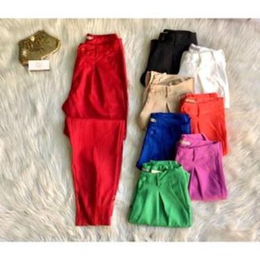 Imagem de Calça Alfaiataria 815 - Doutoras Modas , Bege, M