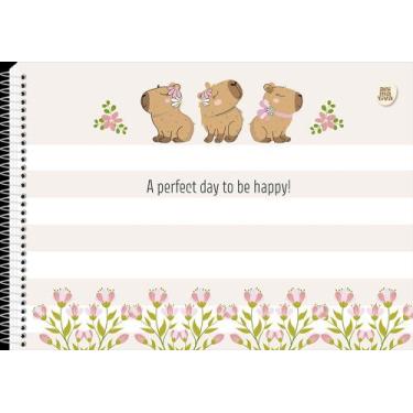 Imagem de Caderno de Cartografia e Desenho Capivarinhas  Sortido - ANIMATIVA