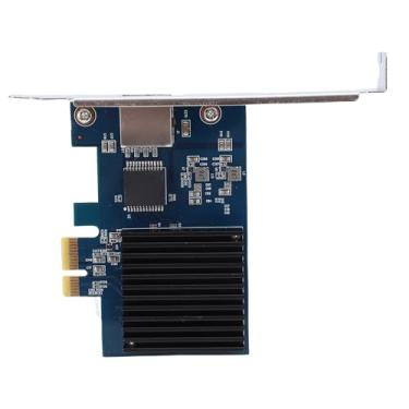Imagem de Heayzoki Placa de Rede 10G PCIe, Adaptador Ethernet de 10 Gbps Com Chipset RTL8127, PCI Express Gen 4 X1, 10G 5G 2.5G 1G 100Mbps 10Mbps Multi Speed ​​Support