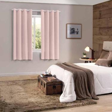 Imagem de CORTINA RUSTICA 2,00m x 1,60m OXFORD LISA - Bella Janela, BALI