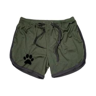 Imagem de Shorts Masculinos Respiráveis De Malha Para Academia, Fitness, Corrida