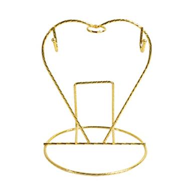 Imagem de HNJCHE Escorredor de pratos de aço inoxidável em forma de coração, organizador de drenagem, suporte de drenagem, 1