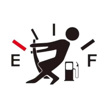 Imagem de Adesivos Para Carros Angry Boys De Alto Consumo De Combustível, Decora