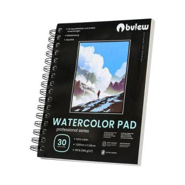 Imagem de Bloco De Papel Para Aquarela Profissional De Qualidade Artística 5.5x8