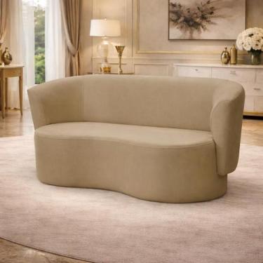 Imagem de Sofá Orgânico Curvo Living 2 Lugares 160 Star Confort - VS Móveis, Cho