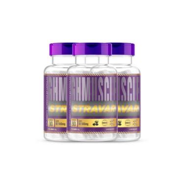 Imagem de 3 Potes Ghmuscle Stravar