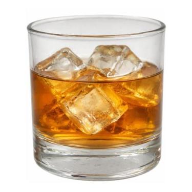 Imagem de Copo Baixo Para Bebidas Em Vidro Resistente 290ml Uso Diário - EM CASA