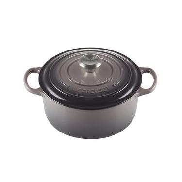 Imagem de PANELA REDONDA LE CREUSET SIGNATURE 26CM EM FERRO FUNDIDO ESMALTADO CINZA FLINT