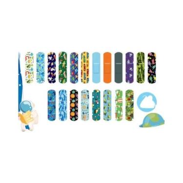 Imagem de Bandagens Impermeáveis E Respiráveis Para Crianças, 40-80 Peças, 20 Es