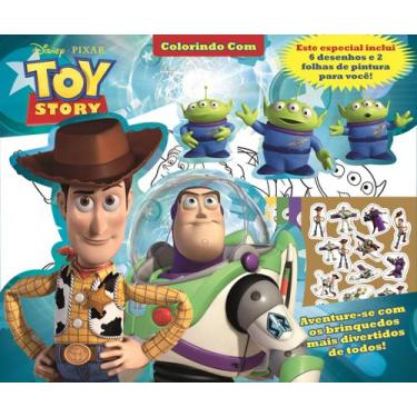 Imagem de Livro - Disney - Colorindo com Toy Story
