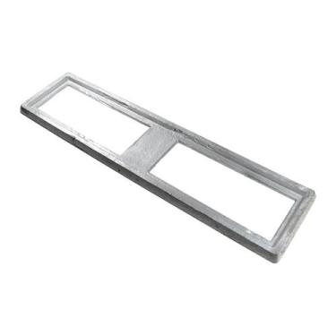 Imagem de Suporte para Ralo Linear para Área Externa Piscina Grelha de Alumínio.