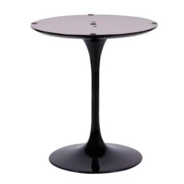 Imagem de Base de Mesa Saarinen Redonda Para Tampos Branco Preto - PERSONAL DECO