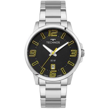 Imagem de Relógio Technos Masculino Racer Prata - 2315LBA/1Y