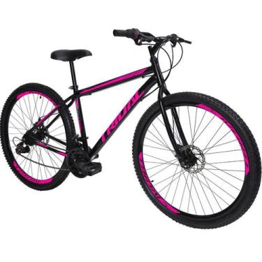 Imagem de Bicicleta Aro 29 MTB 7V Index Freio a Disco Quadro Aço Tridal Bike, Ro