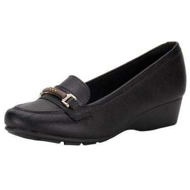 Imagem de Sapato feminino anabela modare - 7014287, Preto, 35