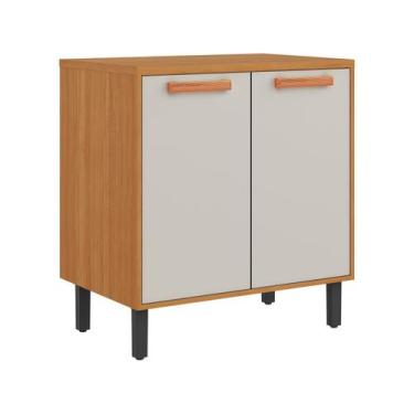 Imagem de Balcao itatiaia napoles 80cm 2pt c/tp - ITATIAIA MOVEIS, Off White