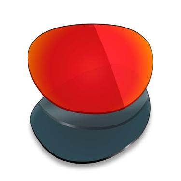 Imagem de Mryok Lentes de substituição polarizadas para Ray-Ban Wayfarer RB2132 52 mm - Vermelho...