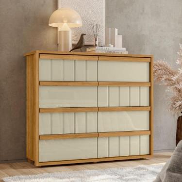 Imagem de Comoda Tarsila Cumaru/Opala - VRK COMERCIO ON-LINE - MADETEC MOVEIS LT