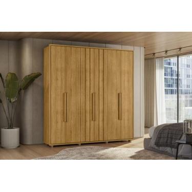 Imagem de Guarda Roupa Veronese Cumaru - VRK COMERCIO ON-LINE - MADETEC MOVEIS L