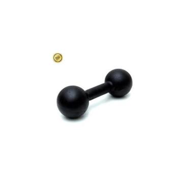 Imagem de Halter Super Premium Bola Pintado 5kg Peso Musculação-Unissex