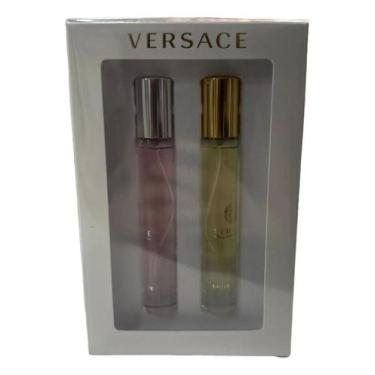 Imagem de Kit Perfume Versace Bright Crystal e Yellow Diamond 10ml