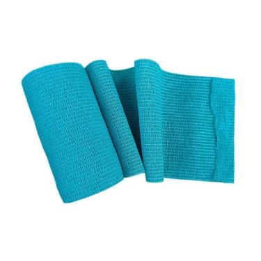 Imagem de Bandagem Elástica Autoaderente 10cm x 4,5mt Bioland, Verde