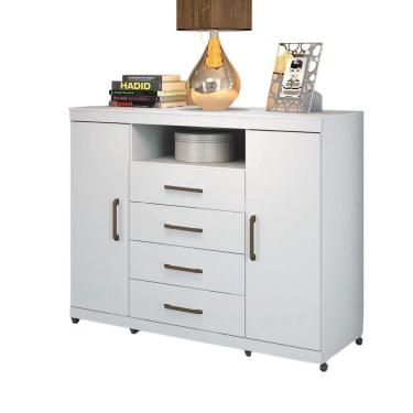 Imagem de Comoda Casal Havana Master com Rodinhas Santos Andirá