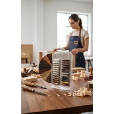 Imagem de Giz Corretivo Madeira: Restaure Móveis e Devolva o Brilho! - Congratul