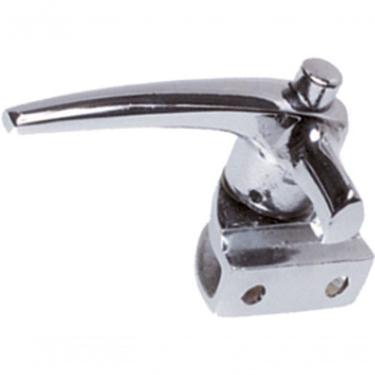 Imagem de Trinco do Vidro quebra-vento Esquerdo Dianteiro Modelo 113.837.639.A Prata para Fusca 1200 1300 59 a 70 e Kombi