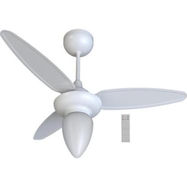 Imagem de Ventilador De Teto Ventisol Wind 3 Pás Branco Bivolt