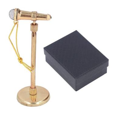 Imagem de Microfone em miniatura VBESTLIFE Mini Instrument Musical 1:12