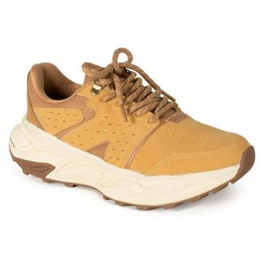 Imagem de Tênis Kolosh Esportivo Trail Adventure Feminino E0481 Cor:CameloTamanh