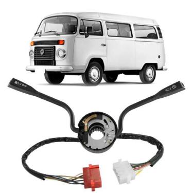 Imagem de Chave de Seta Volkswagen Kombi 1995 a 2013 Farol Alto e Baixo Relampej