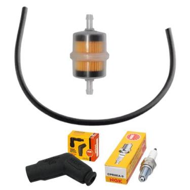 Imagem de Vela, Cachimbo, Filtro Combustivel, Cabo Titan 150 04 Á 08 - NGK