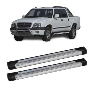 Imagem de Estribo S10 1996 1997 1998 1999 a 2012 Cabine Dupla Aluminio - CCF