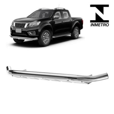 Imagem de Parachoque de Impulsão NP300 2016 2017 a 2020 Cromado baixo - CCF