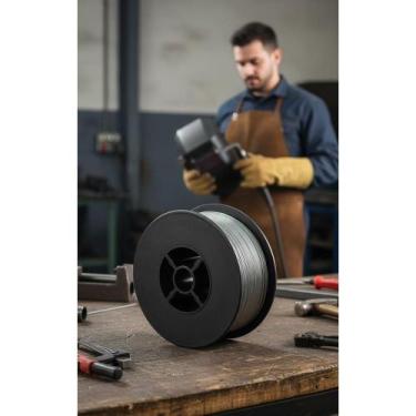 Imagem de 2x Arame Solda Mig Sem Gás 1.0mm 1kg: Solda Fácil - Congratulations St