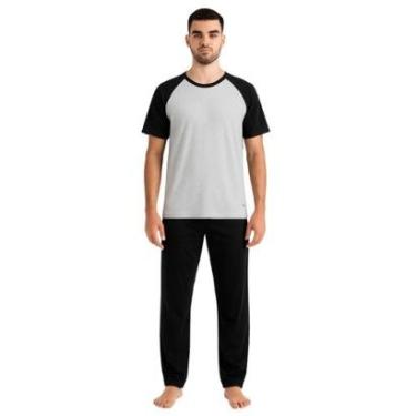 Imagem de Pijama Masculino Inverno Manga Curta Mash-Masculino