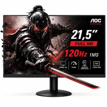 Imagem de Monitor AOC 21,5 Full HD 120Hz, 1ms, VA, Gaming, ScreenAdaptiveSync, F