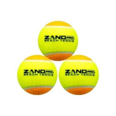 Imagem de Bola de Beach Tennis Zand Pro - 3 Un-Unissex