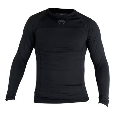 Imagem de Rash Guard Venum Technical Basic Manga Longa - Preta
